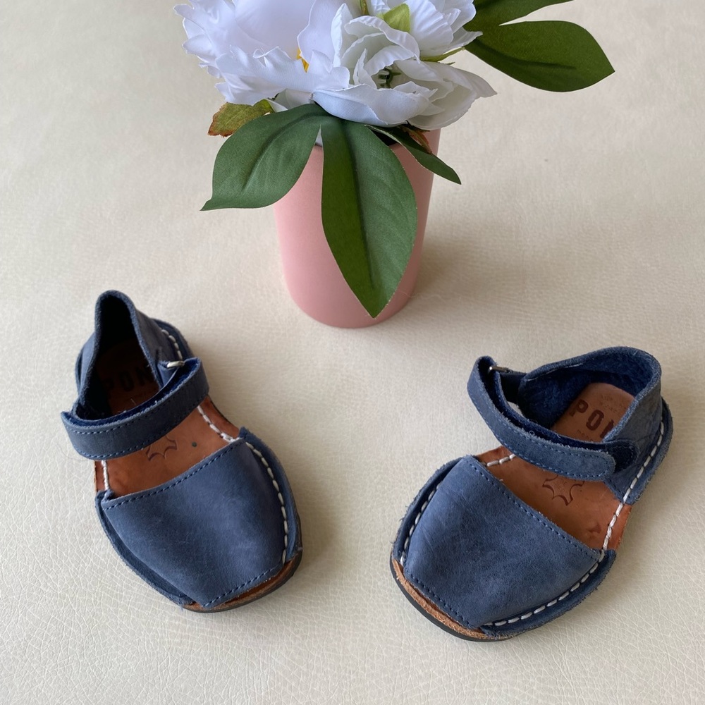 Pons Frailera Style Sandal in French Blue